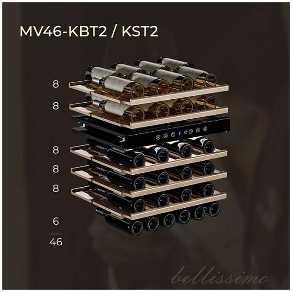 Винный шкаф Meyvel MV46-KST2